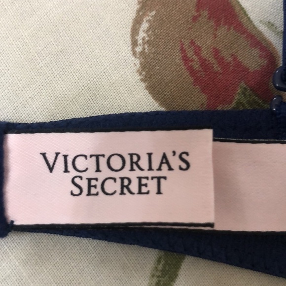 NWT Victoria’s Secret Push-up Bra Royal Blue 32C   A110 - Picture 4 of 6